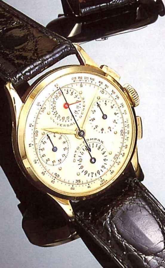 La Cote Des Montres Ench res Universal Gen ve Dato Compax 1940 s 