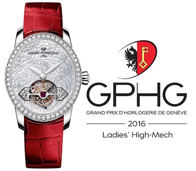 Girard-Perregaux Cats Eye Tourbillon with Gold Bridge (ref. 99490D53A706-CK6A) Ladies High-Mech Watch Prize of the Grand Prix dHorlogerie de Genve  (GPHG2016)