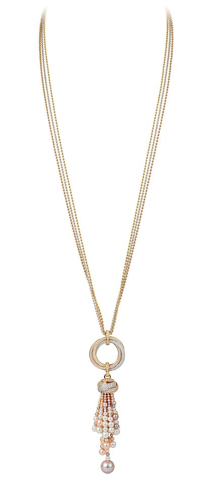  - Collier Trinity perles