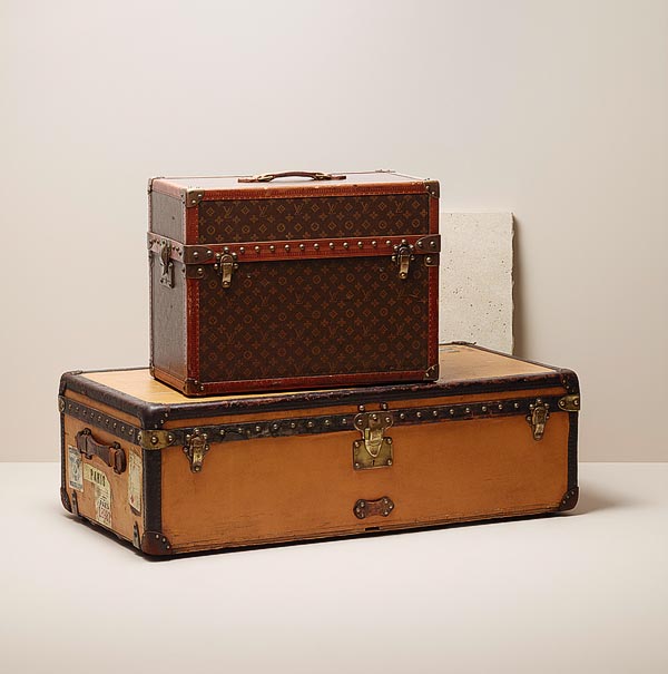 - Malle bibliothèque de 1933 & malle de voyage de 1917 © Marius W Hansen