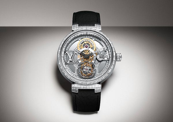 Louis Vuitton Tambour Moon Tourbillon Volant  Poinon de Genve 
