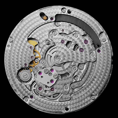 Manufacture mechanical movement with manual winding, calibre 9915 MC, on demand power reserve