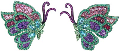 Butterfly Haute Joaillerie earrings. Ref.: 859760-9001
