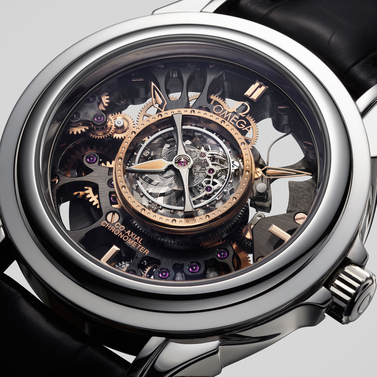 montre skeleton omega