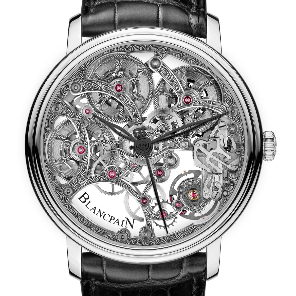 montre squelette blancpain