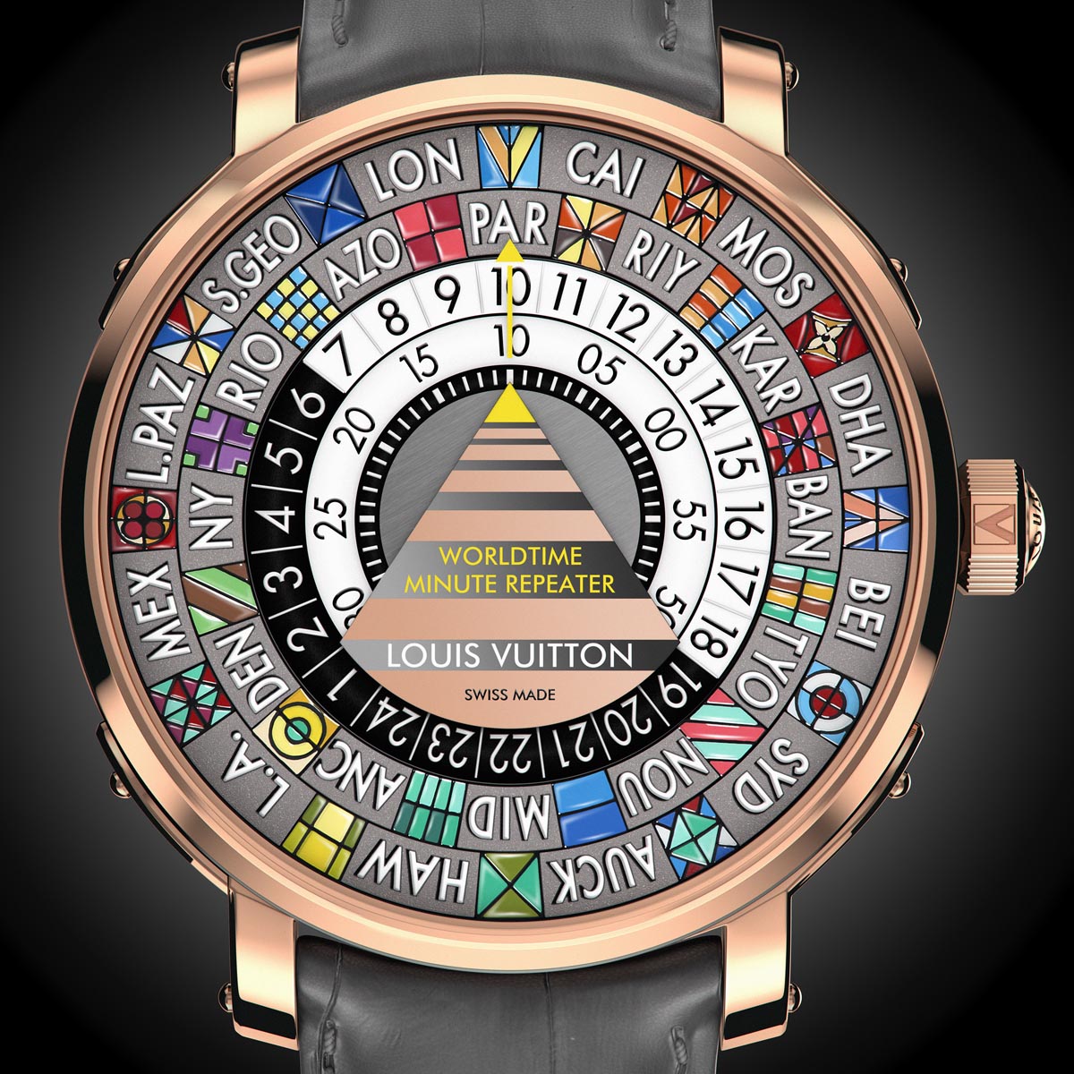 Best of Awards - Coolest New Watch, Above $50k: Louis Vuitton ESCALE  Worldtime