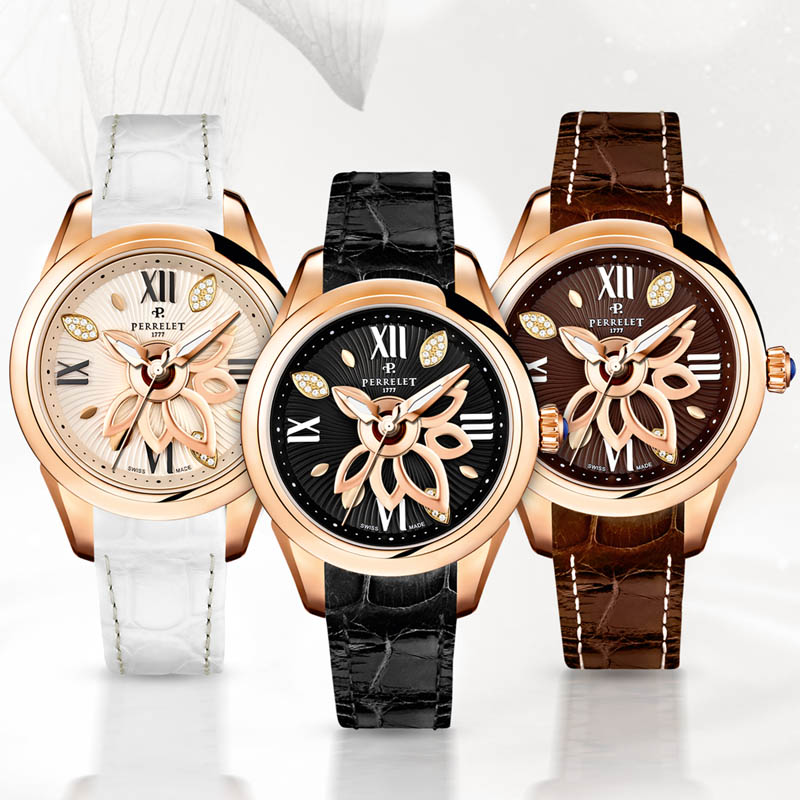 La Cote Des Montres La Montre Perrelet Turbine Xl Gold Design Choc