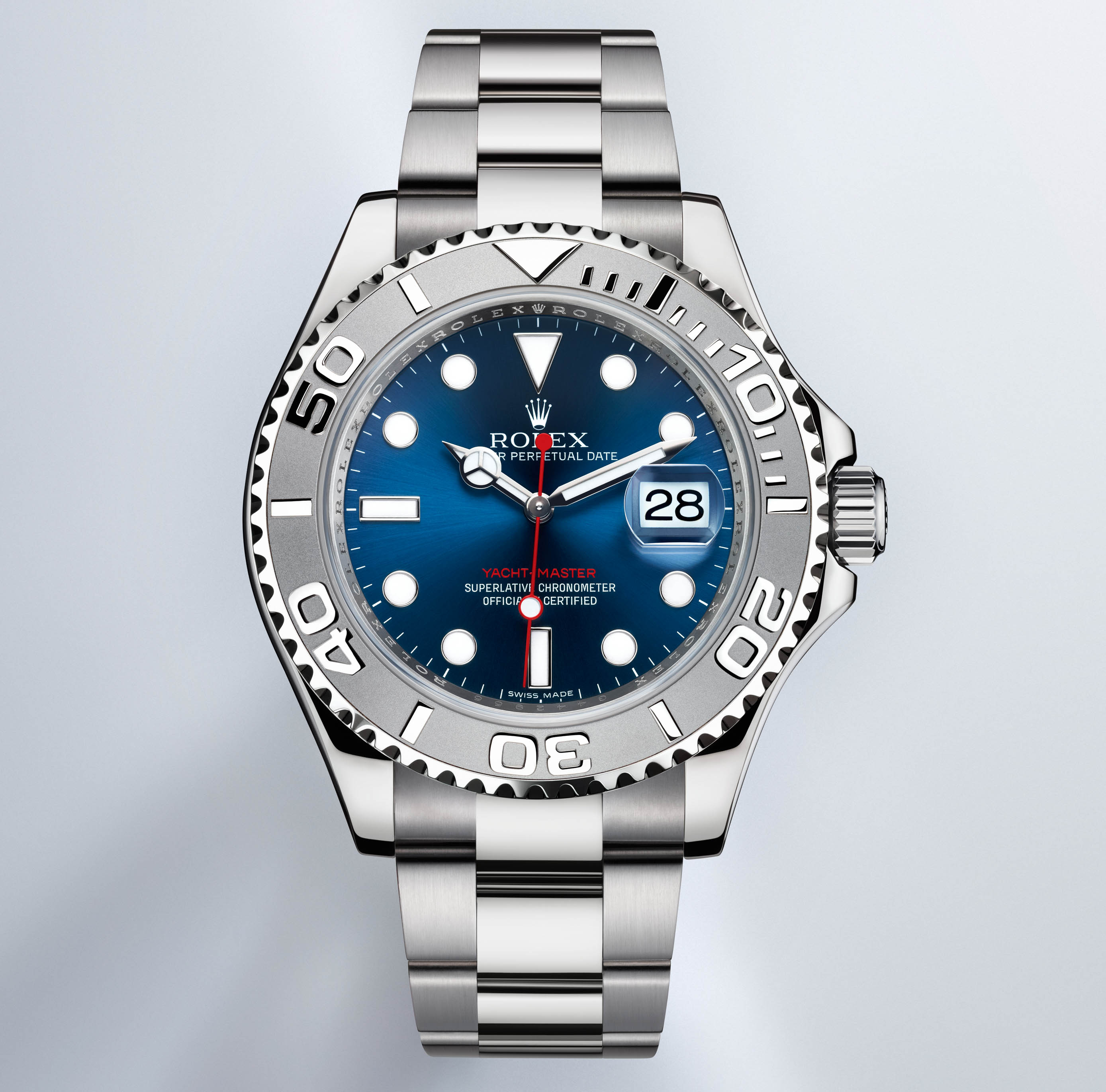 rolex oyster perpetual date yacht master superlative chronometer