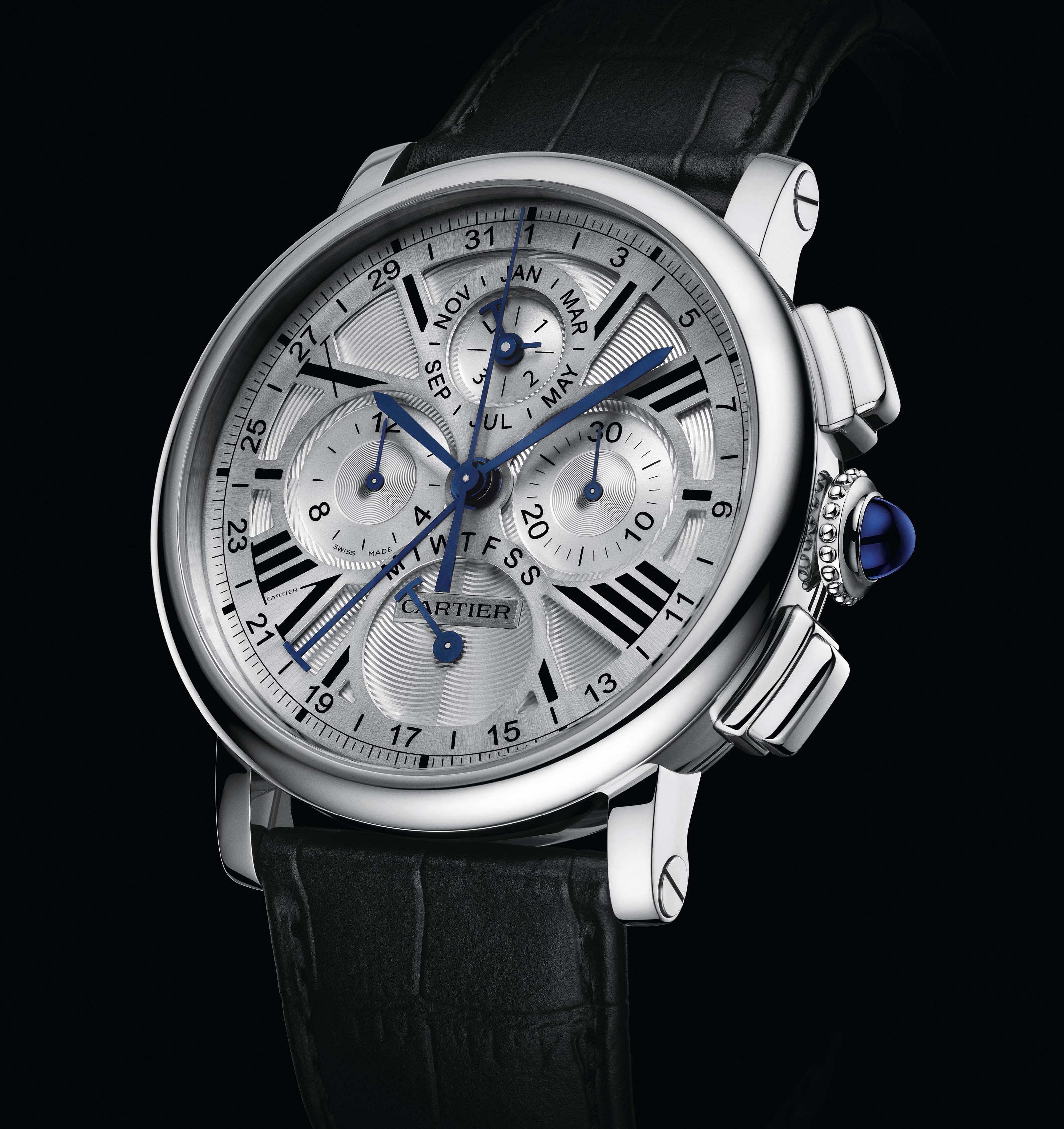 cartier chronograph watch
