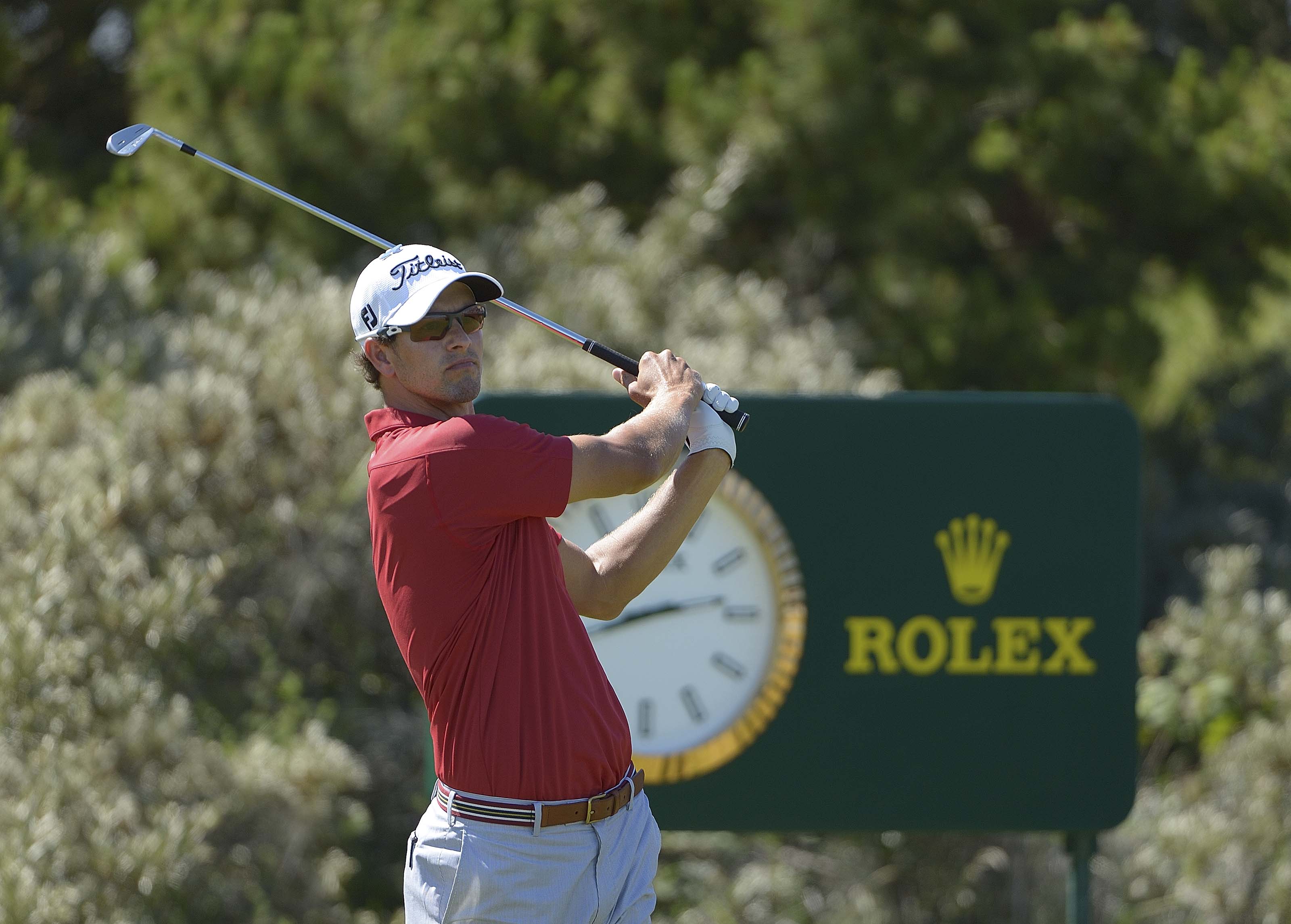 adam scott rolex