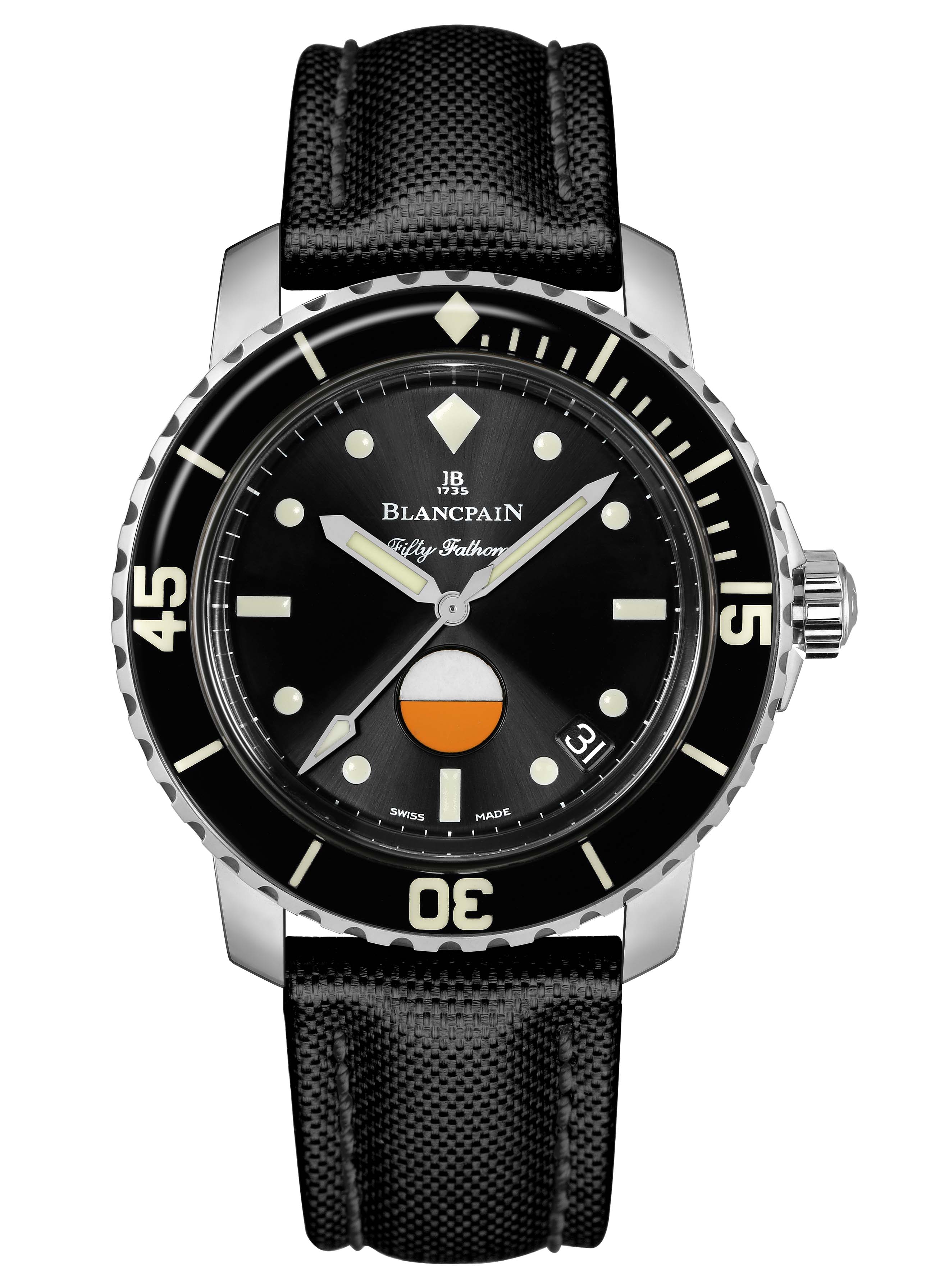 used blancpain fifty fathoms