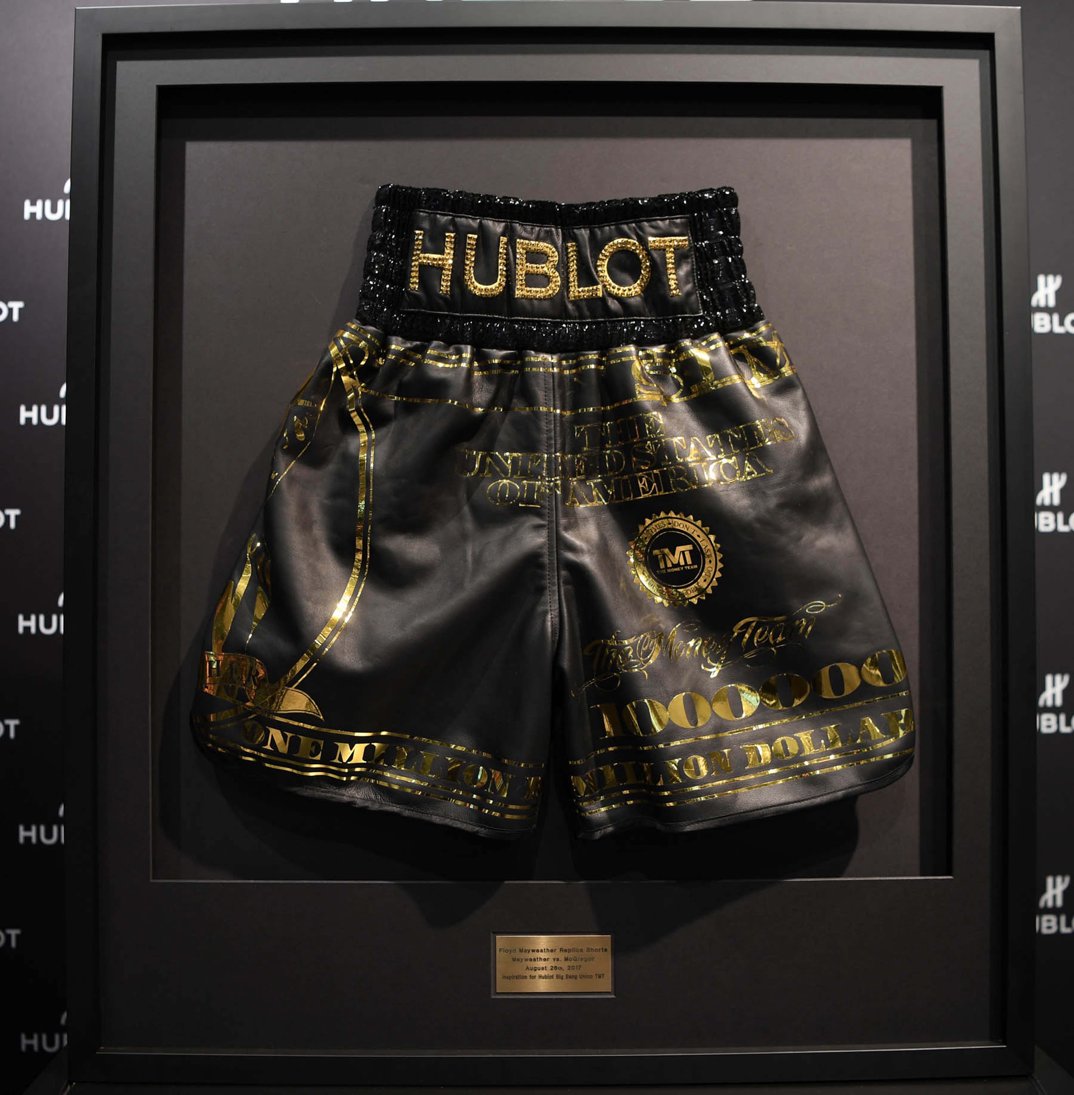 hublot boxing trunks
