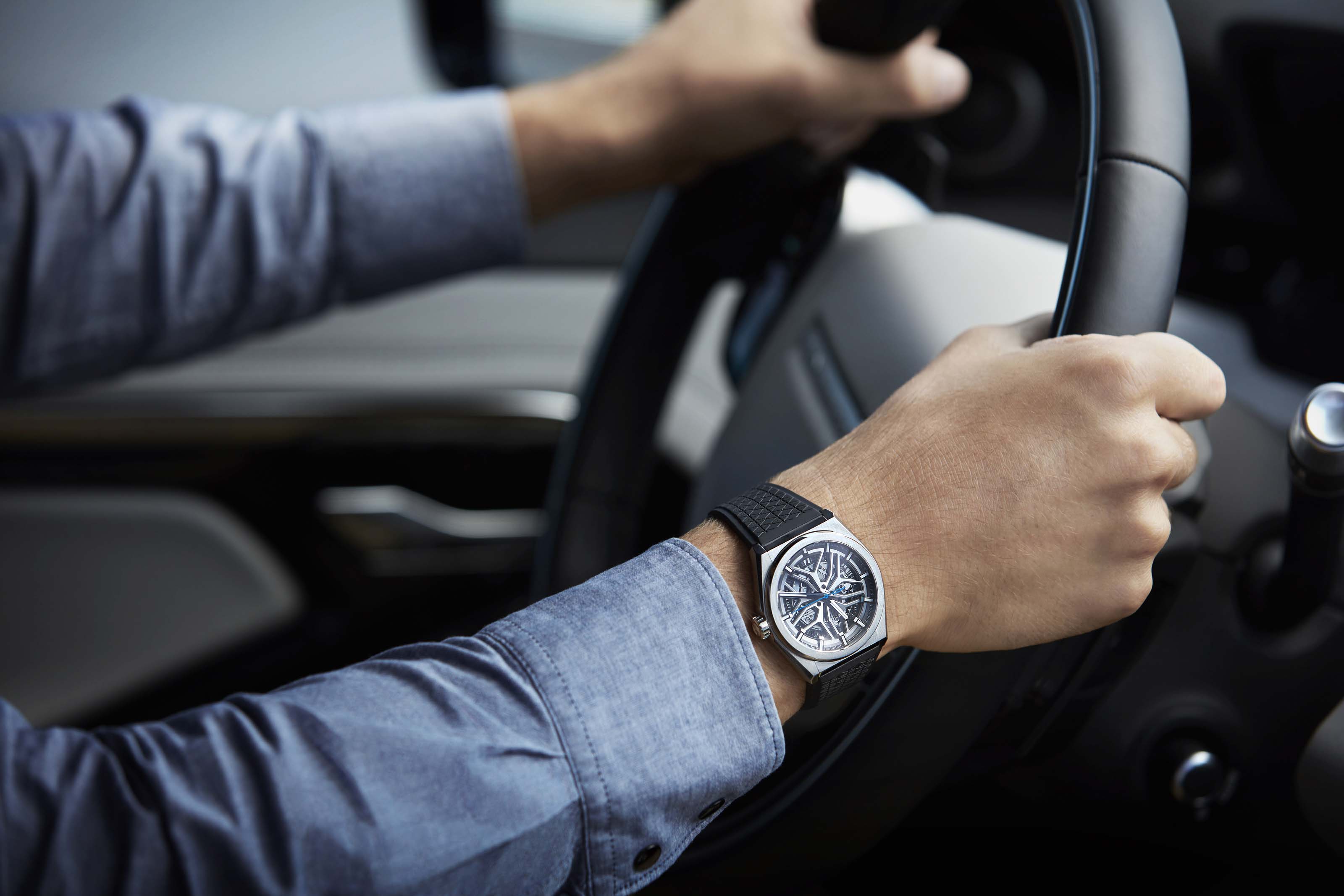 zenith defy classic on wrist