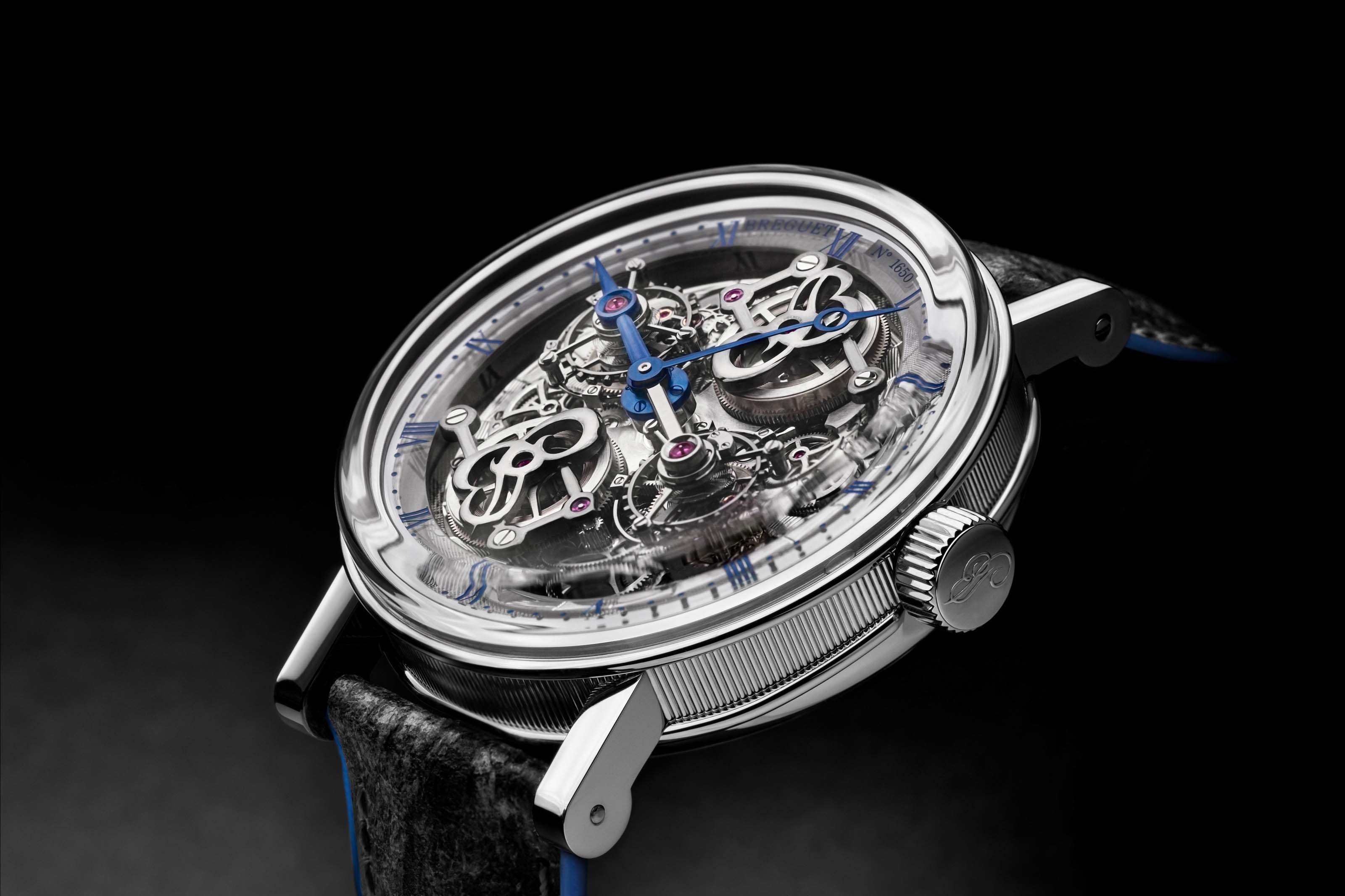 La Cote des Montres : La montre Breguet Classique Double Tourbillon 5345  Quai de l'Horloge - Virtuosité mécanique et maestria esthétique