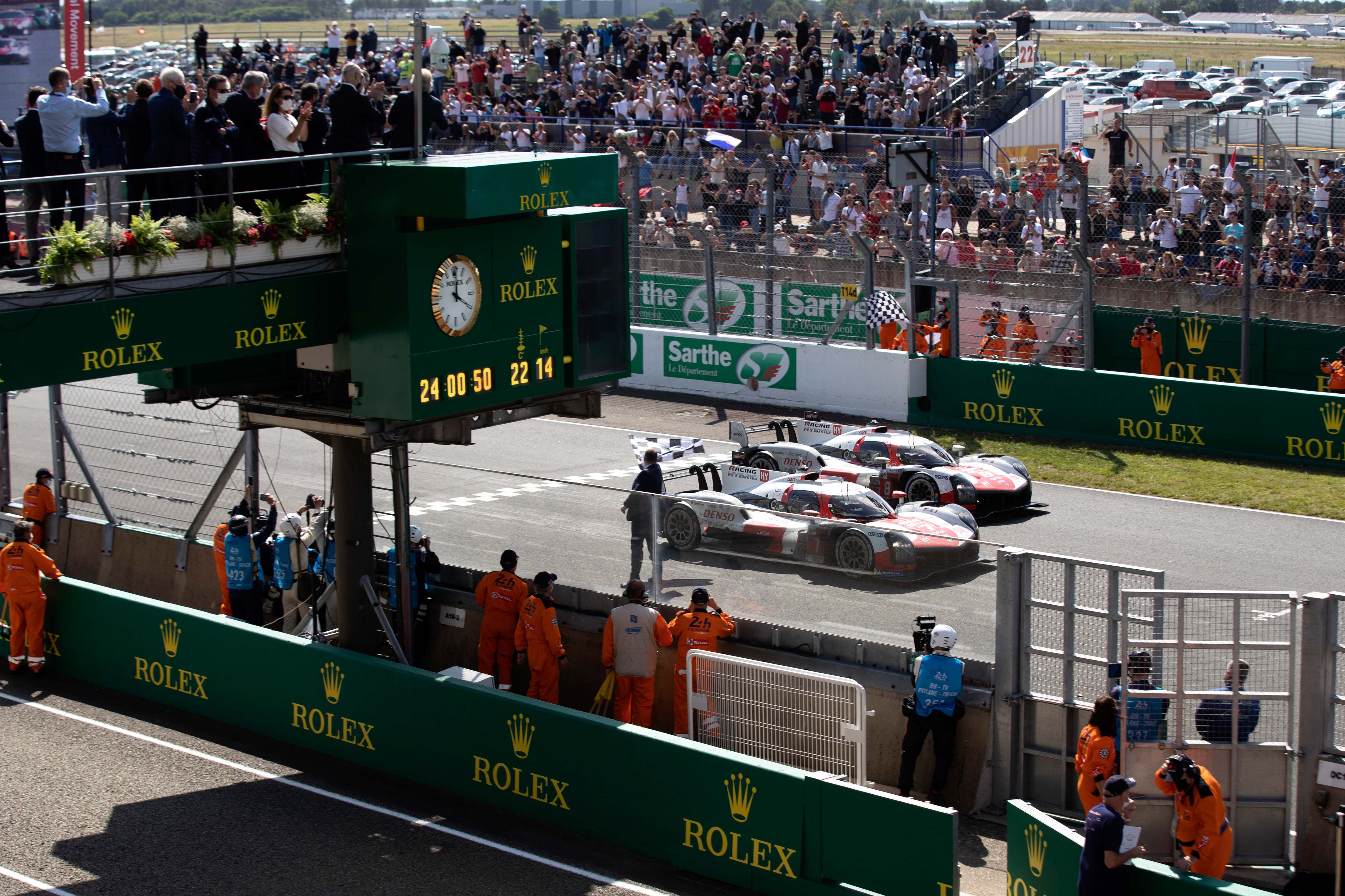 La Cote des Montres: Rolex - New champions crowned at the 24 Hours of Le  Mans 2021 - No. 7 TOYOTA GAZOO Racing with Kamui Kobayashi, Mike Conway and  José Maria Lopéz