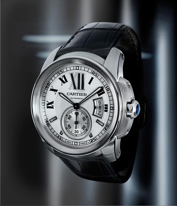 The Calibre de Cartier watch with its 
