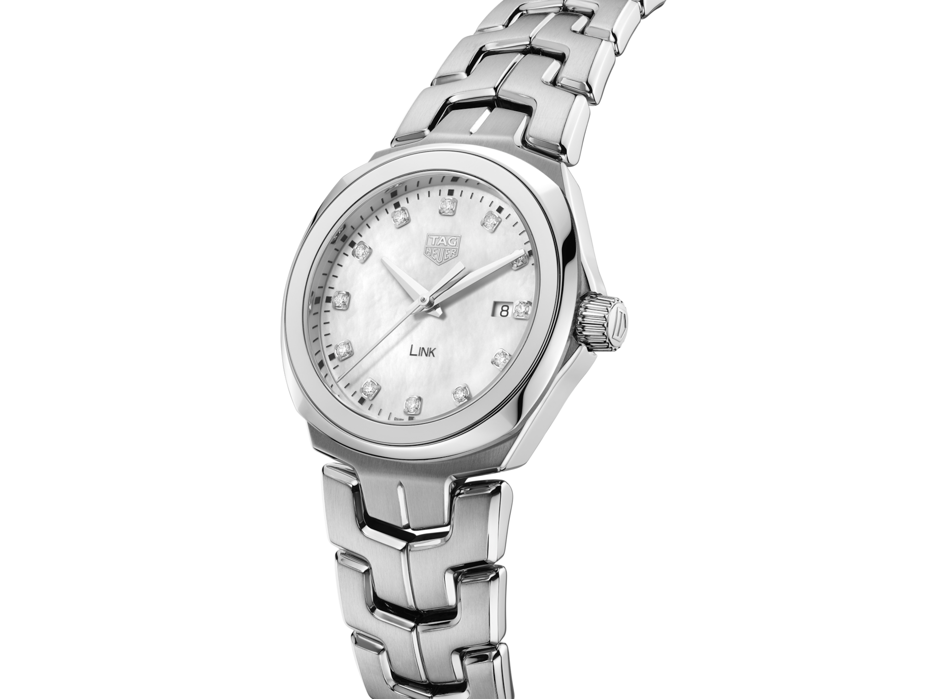 La Cote des Montres : Prix du neuf et tarif de la montre TAG Heuer Link -  Quartz - Montre à quartz - Diamètre 32 mm - REF : WBC1312.BA0600