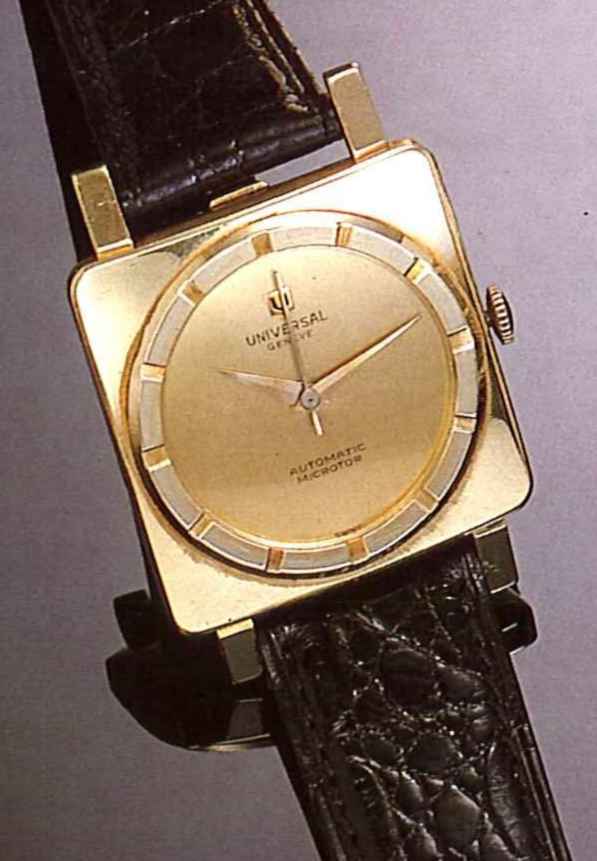 Cadran De Montre Universal Geneve Microtor Automatique - Vintage, Occasion