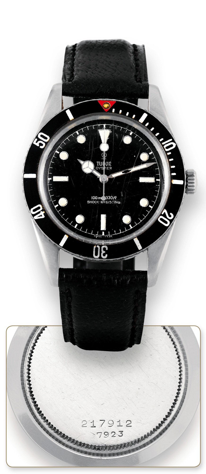 La Cote des Montres : Enchères Tudor submariner Ref. 7923 Tudor “Oyster ...