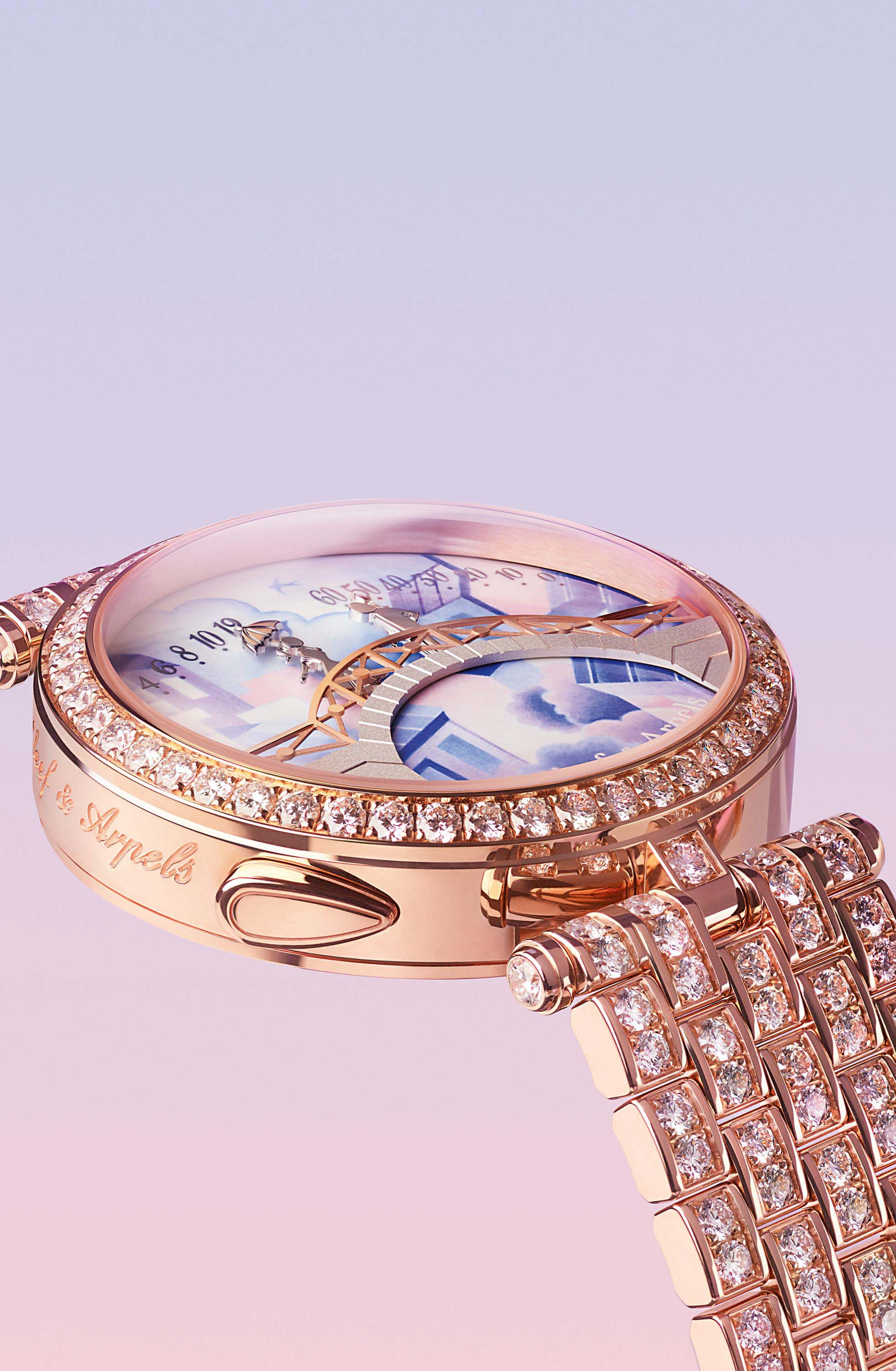 van cleef & arpels lady arpels pont des amoureux