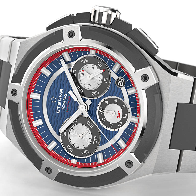 Boîtier De Montre Eterna Kontiki Diver 1290 - Automatique, Unisexe, Neuf Sans étiquettes
