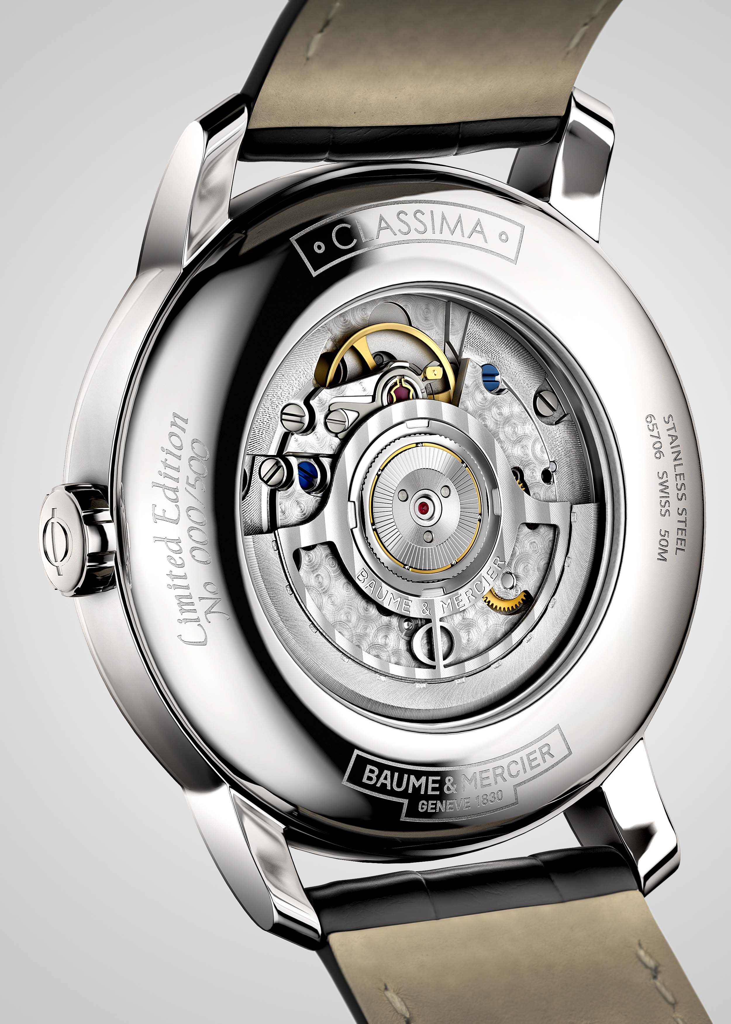 Montre Classima PVD et cuir