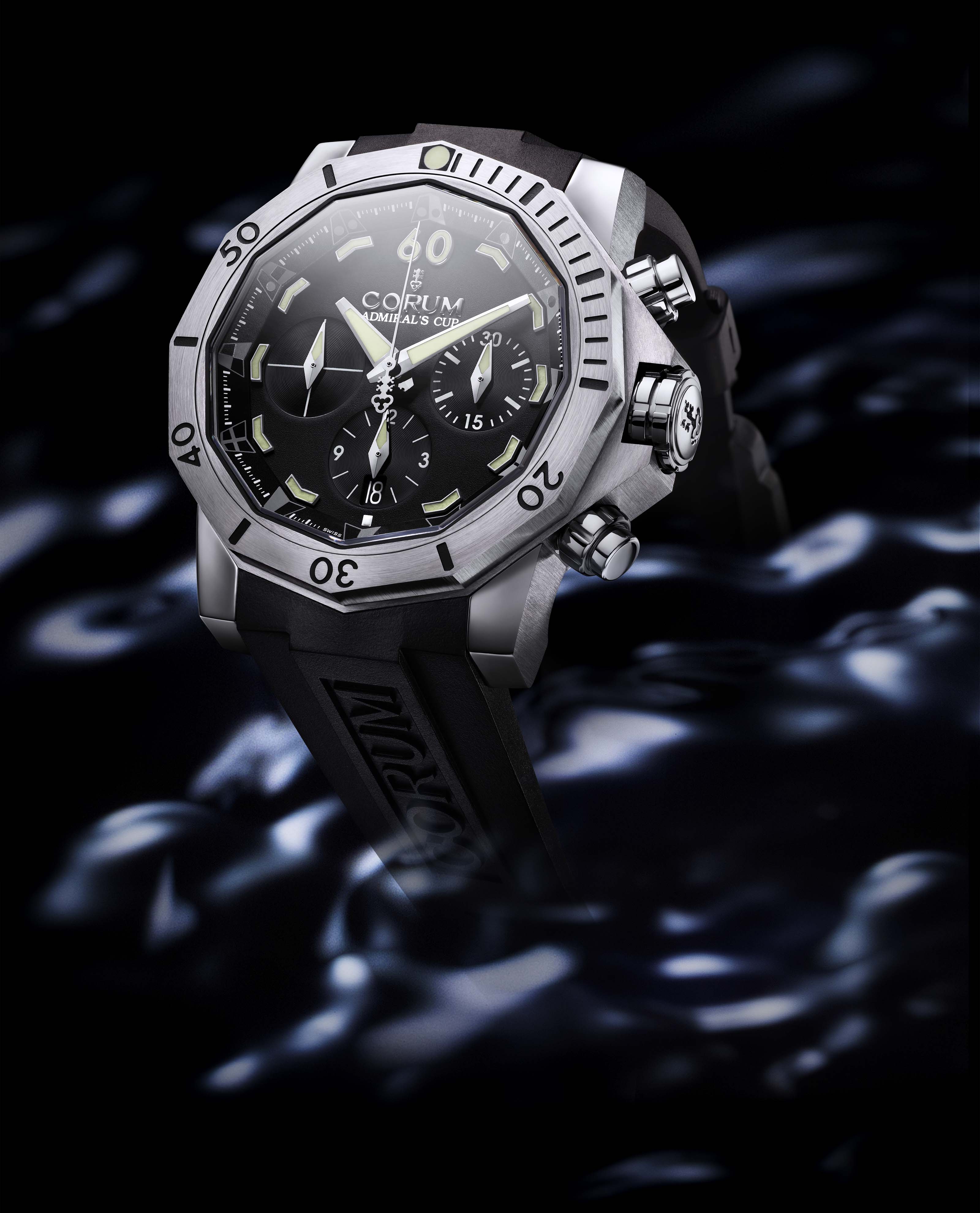 corum admiral's cup seafender 47 tourbillon gmt