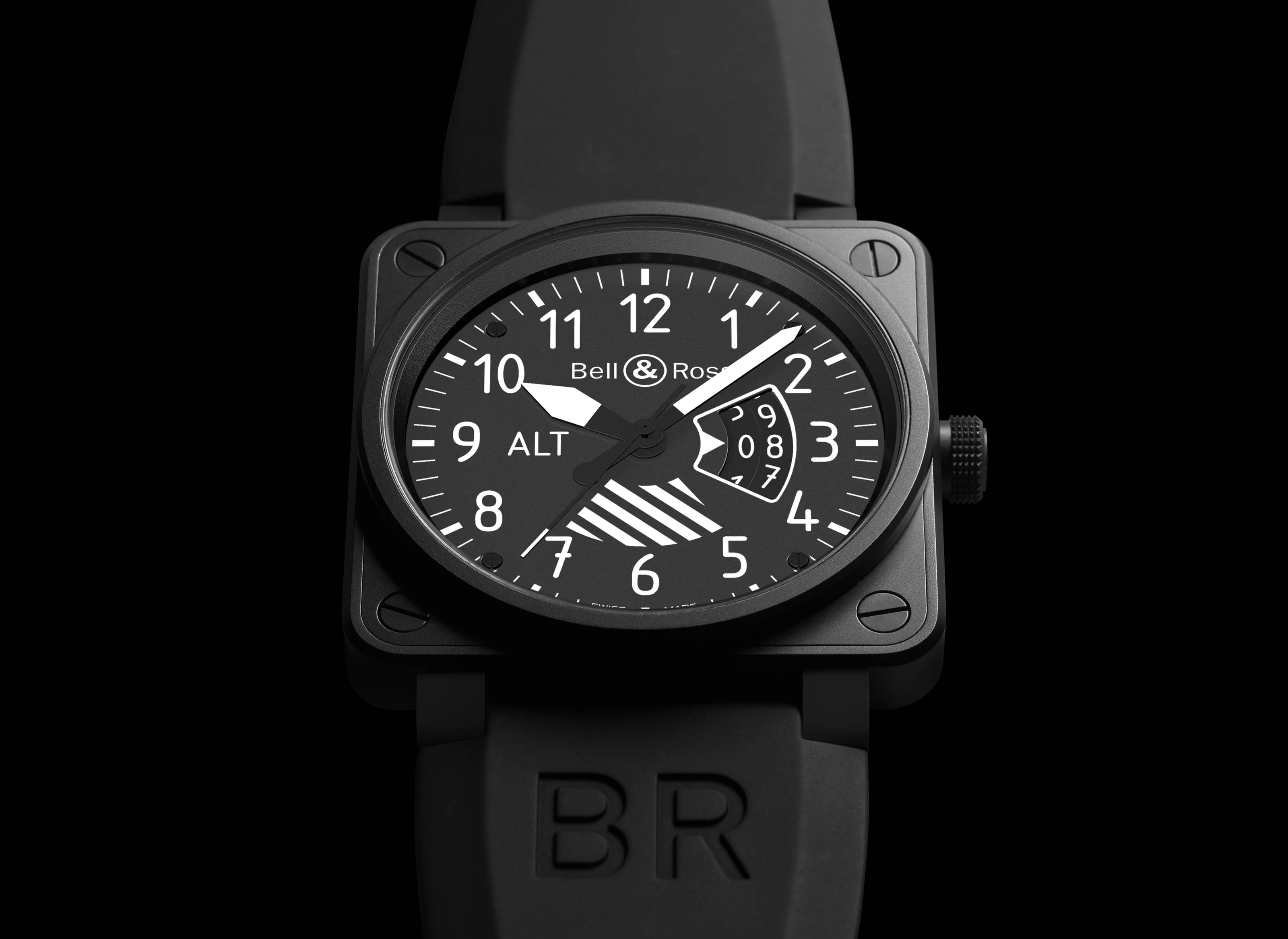 Bell \u0026 Ross BR 01 Altimeter watch 