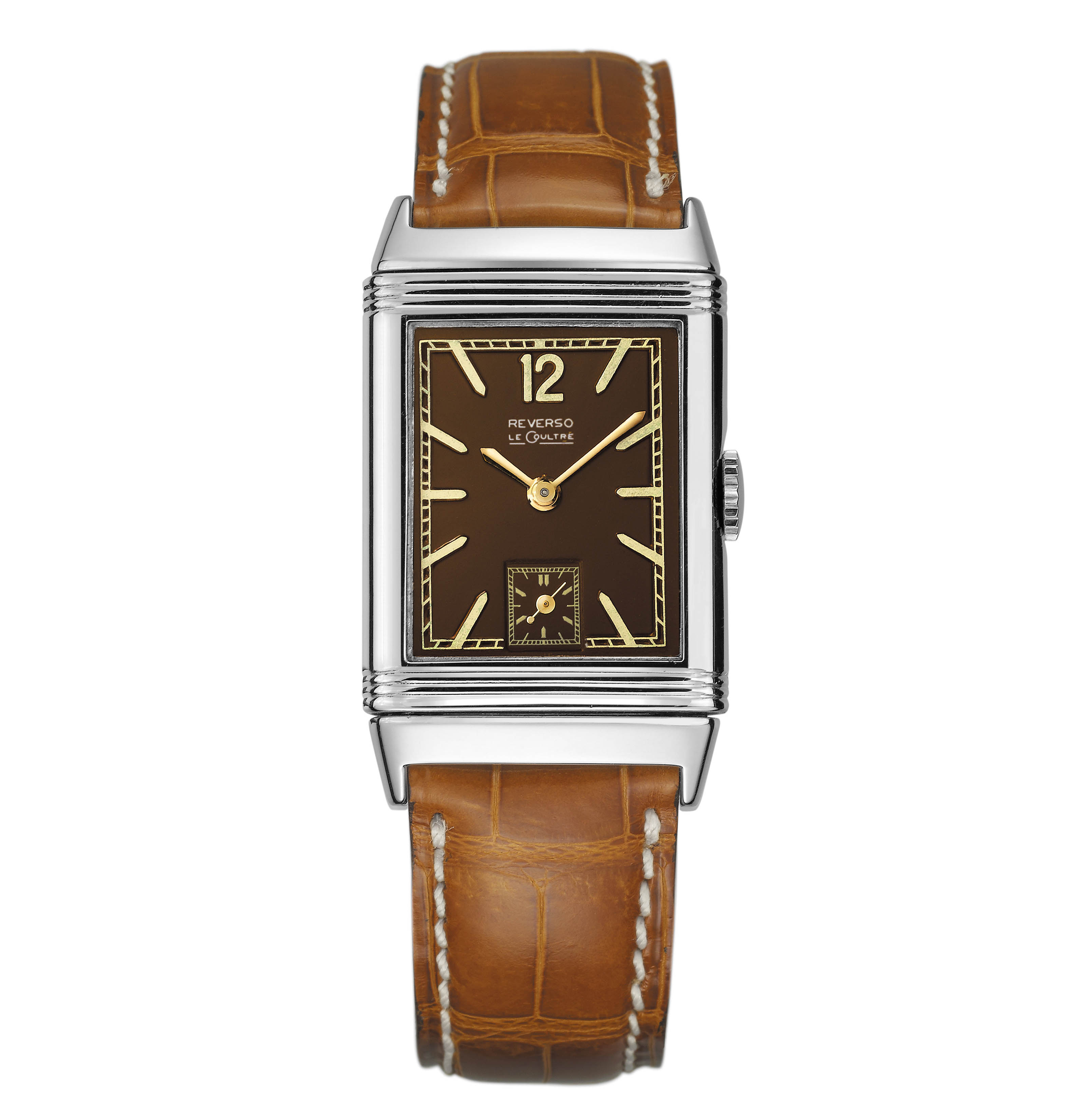 Cadran Montre Jaeger-LeCoultre Reverso Argent Chiffres Arabes - Occasion, Suisse