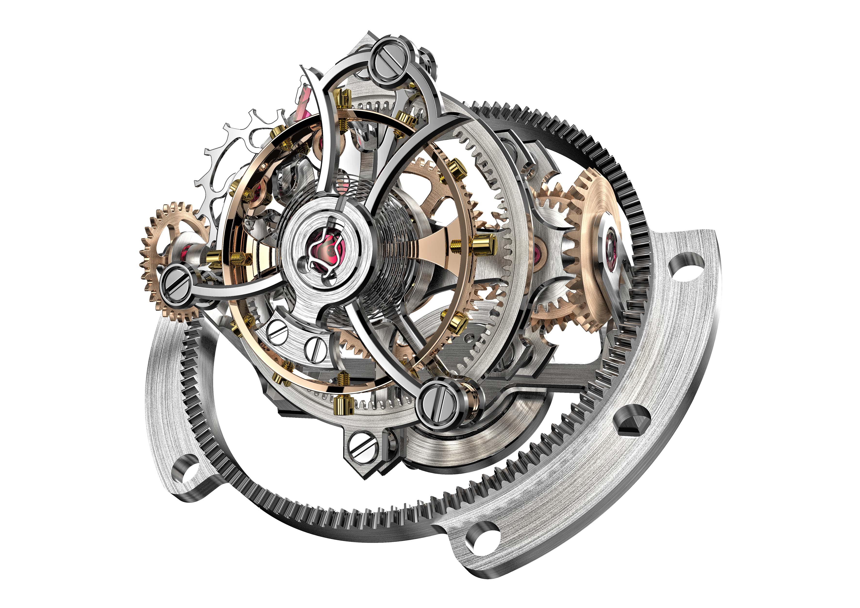 Axe De Balancier Pour Montre Girard Perregaux 13 03 - Pièce Horlogerie Neuve