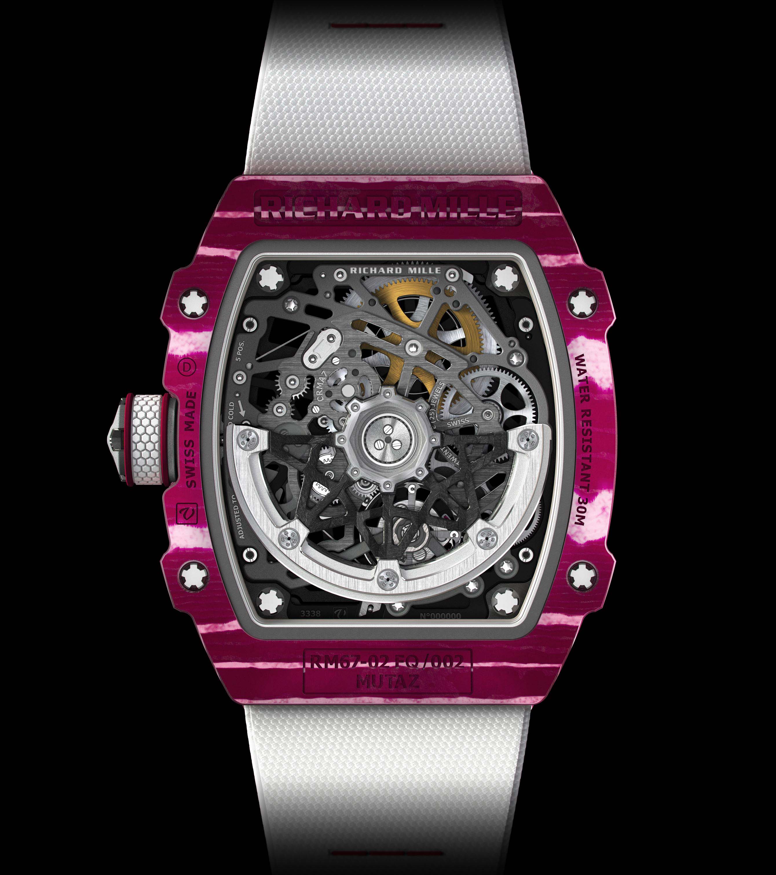 La Cote des Montres: The Richard Mille RM 67-02 Extraflat Automatic Mutaz  Essa Barshim - High Jump - An athletic watch