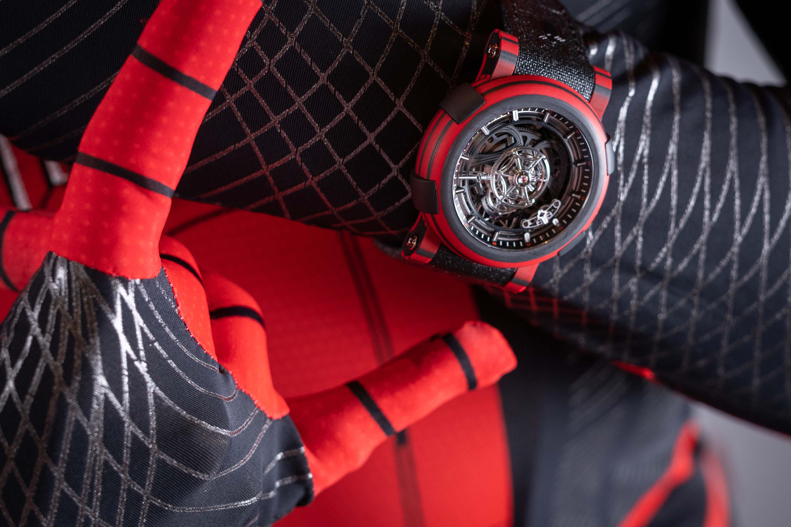 La Cote des Montres : Lancement de la collection de montres RJ Spider-Man  aux États-Unis à Watches of Switzerland Soho à New York City