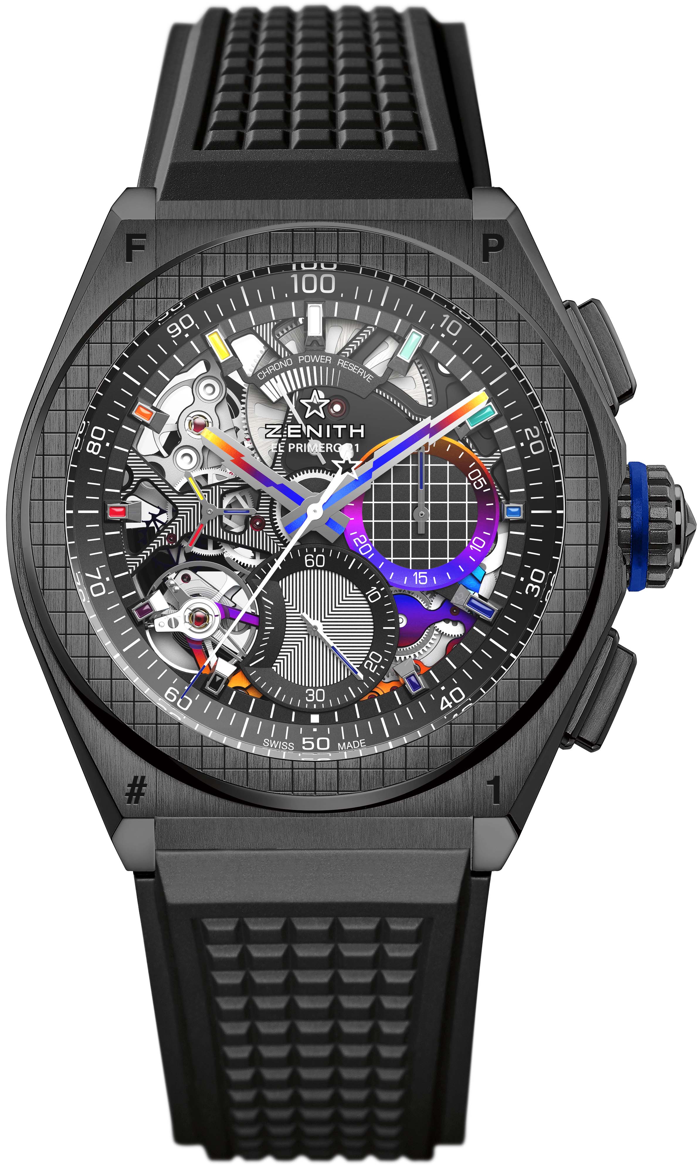 La Cote des Montres : Zenith Defy 21 Felipe Pantone - Une montre très  colorée et visuellement saisissante qui apporte à l'horlogerie une nouvelle  vision de l'art