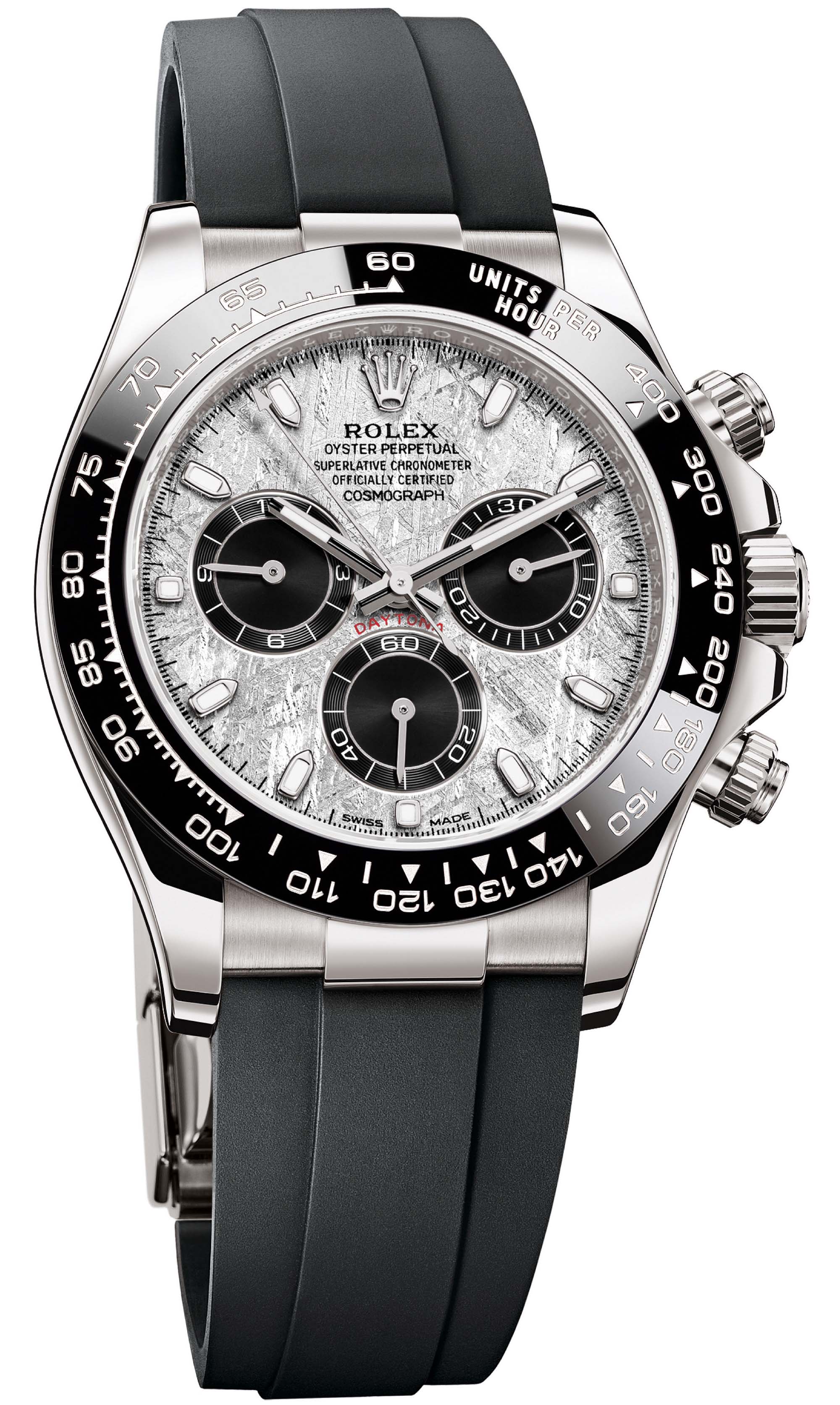 ROLEX Daytona Or Gris / Croco - Cadran Ardoise Racing -