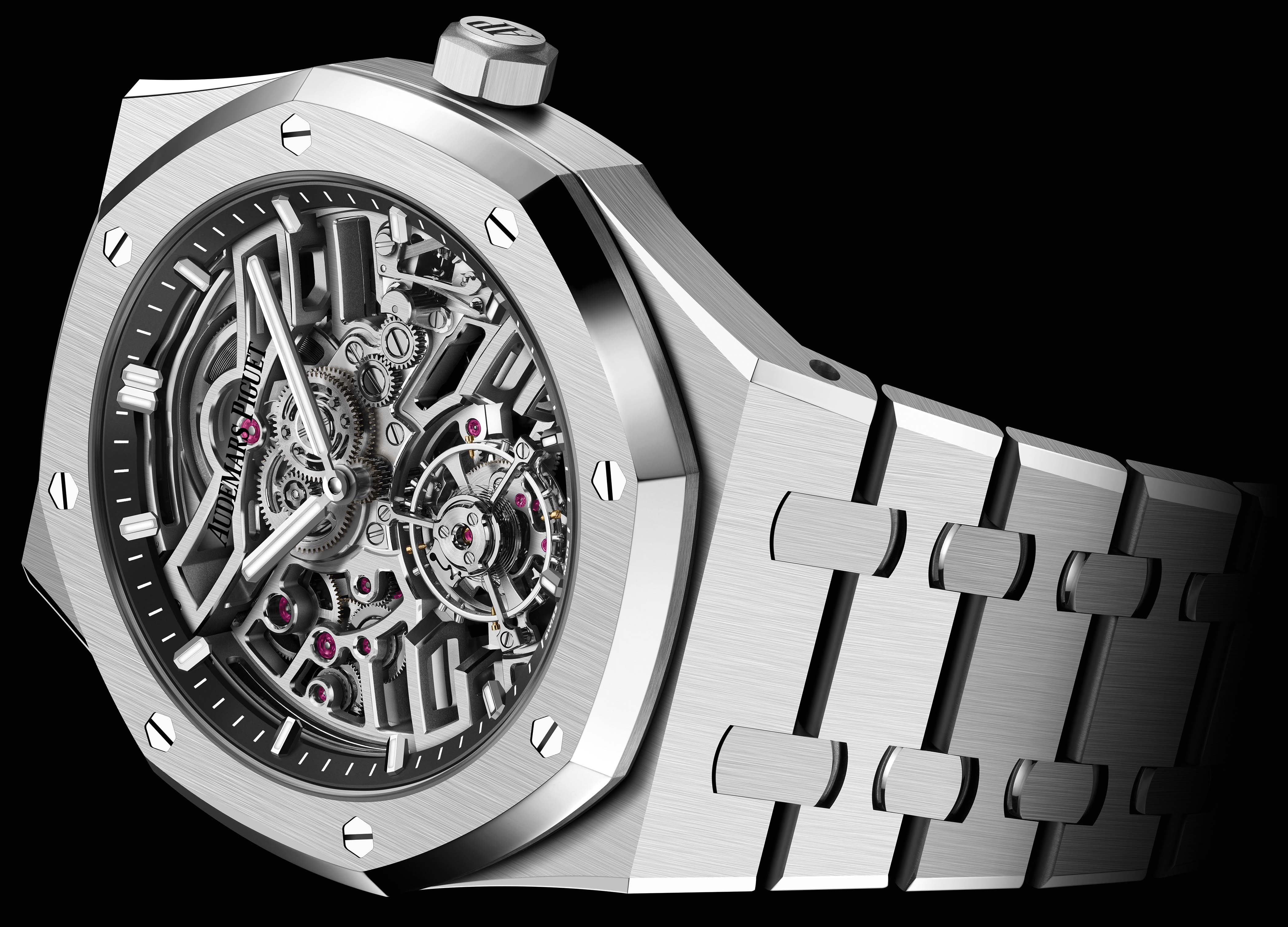 royal oak selfwinding flying tourbillon in platinum