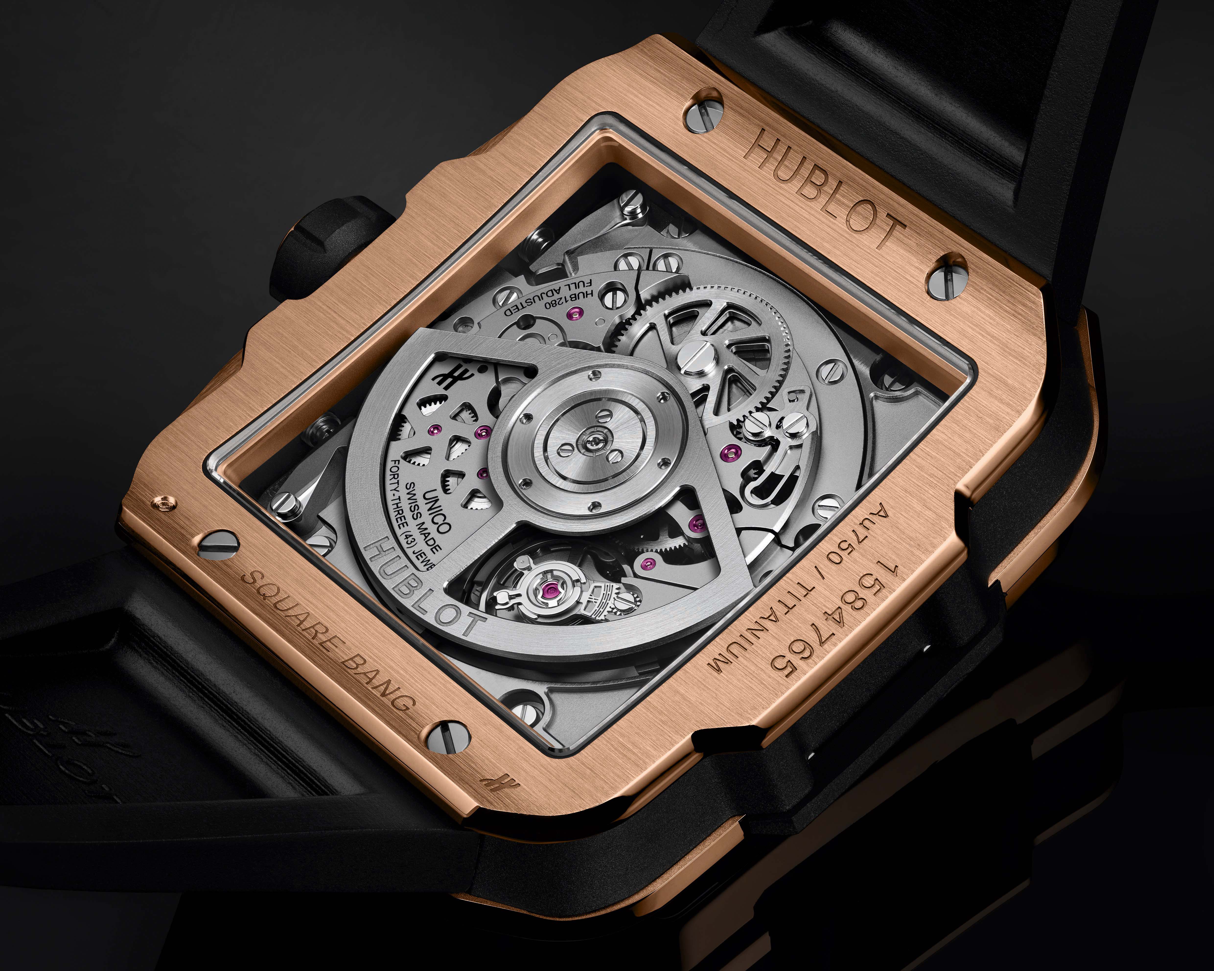 Hublot Square Bang Unico watch 