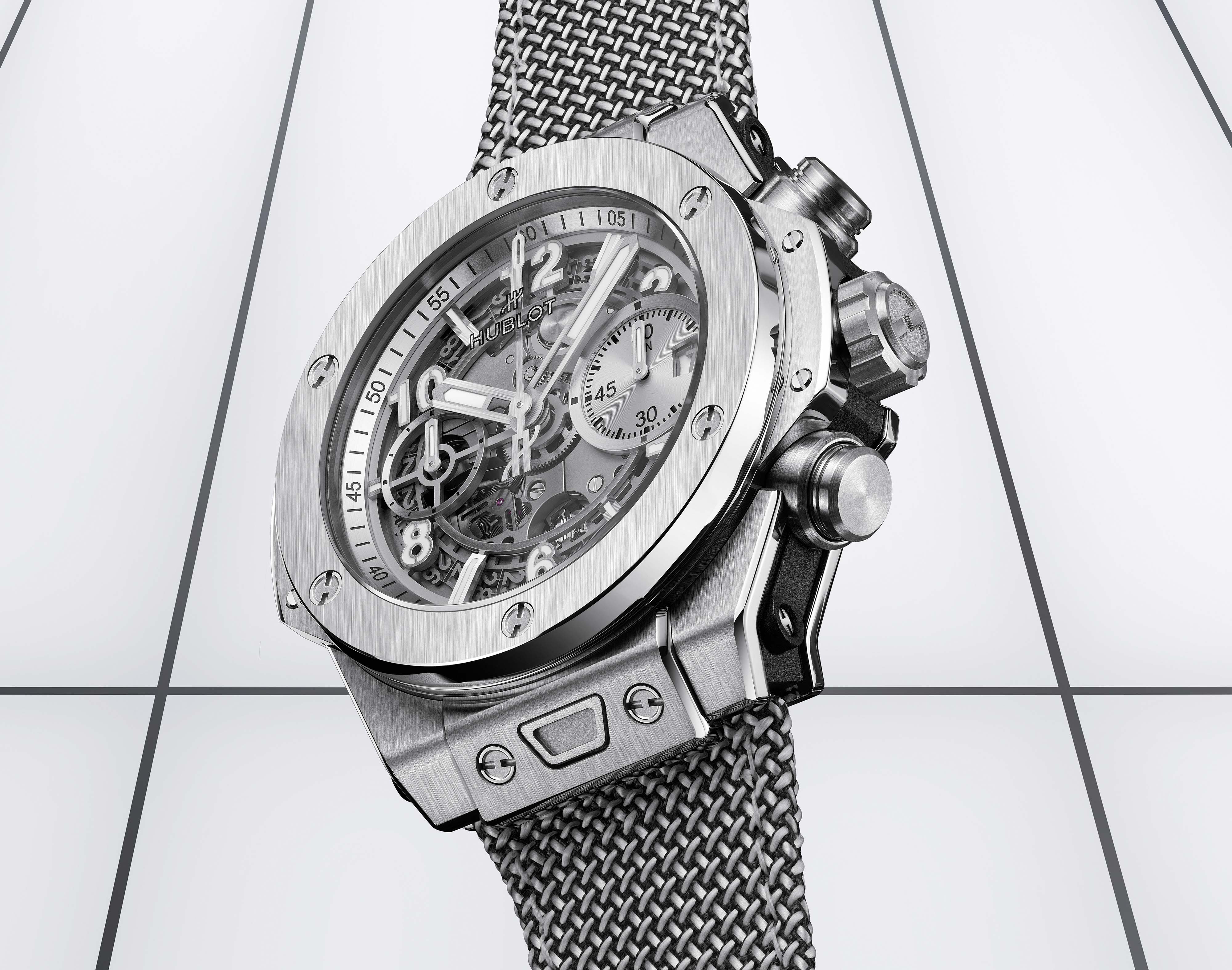 hublot watch grey