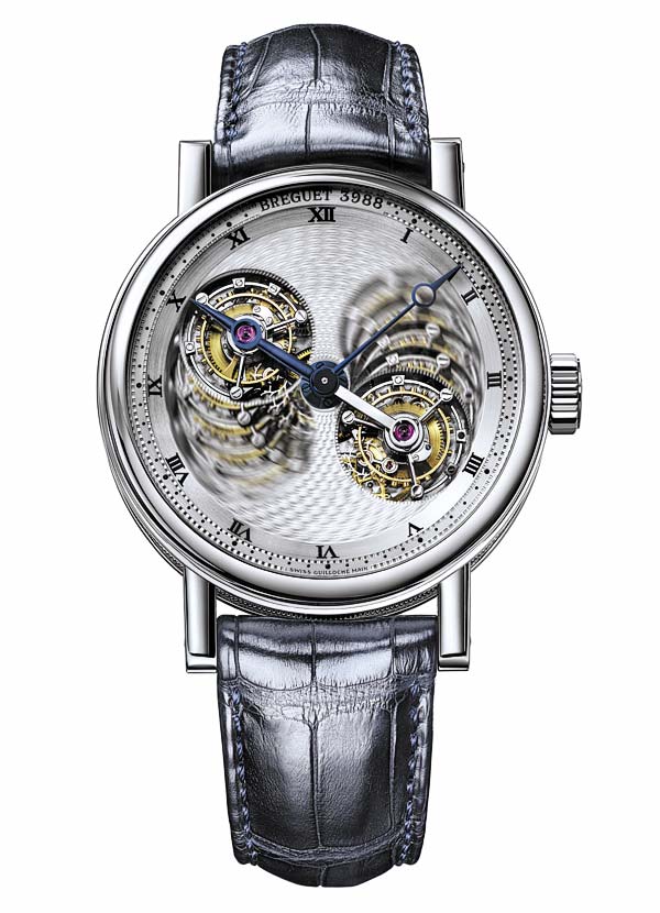 La Cote des Montres Breguet Double Tourbillon tournant Classique Grande Complication 5347 ref 5347PT 11 9ZU