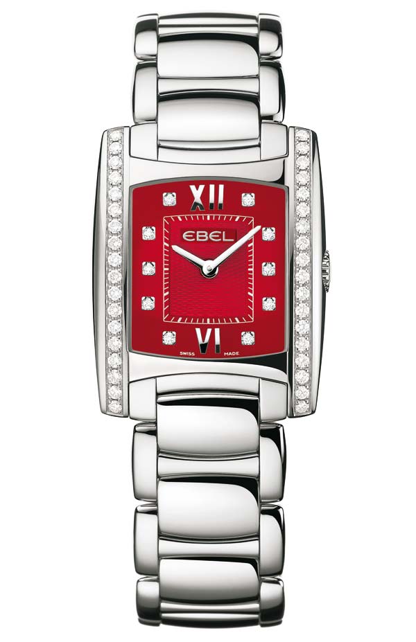 La Cote des Montres Ebel Brasilia Lady Red Dial