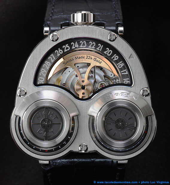 La Cote des Montres : Shooting de la montre MB&F HM3 Horological ...