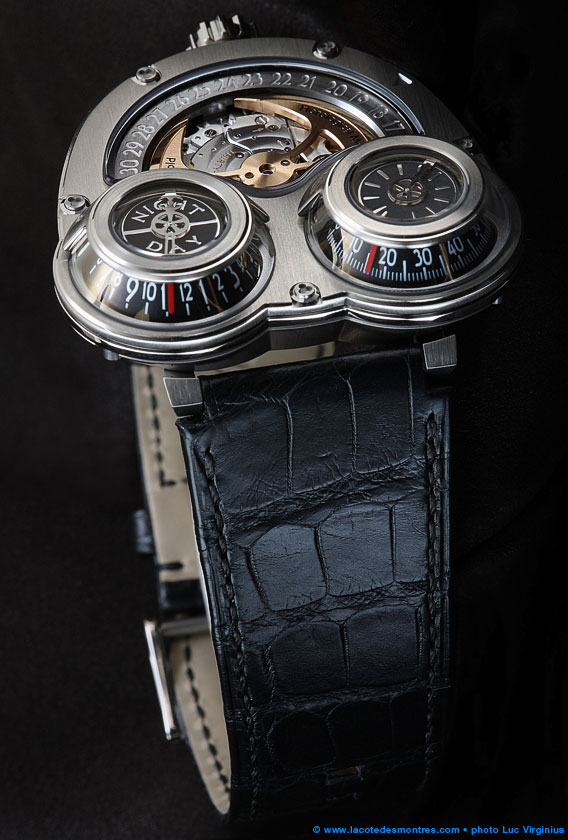 La Cote des Montres : Shooting de la montre MB&F HM3 Horological ...