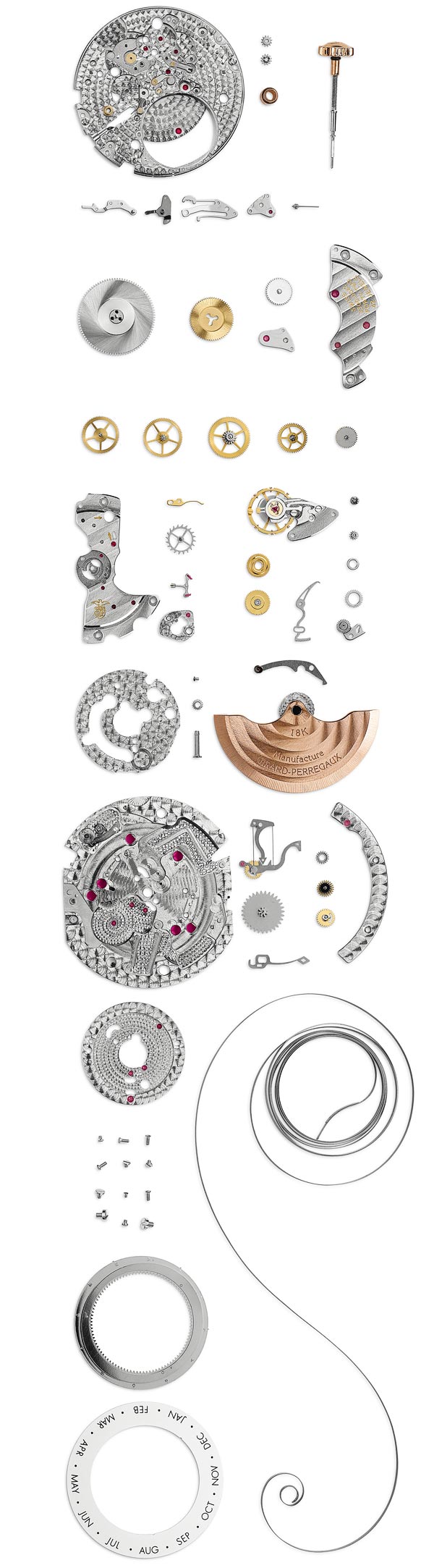 Pièce Horlogerie : Balancier Pour Montre Girard Perregaux (type 6 51) - Neuf Sans Emballage D'origine