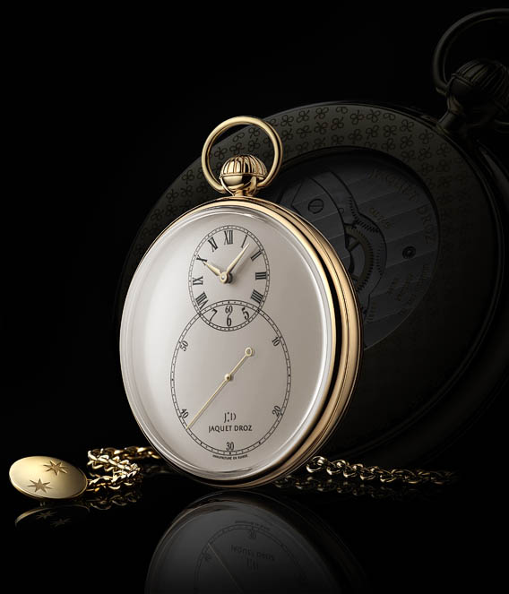 La Cote des Montres Jaquet Droz Pocket watch Ivory Enamel A watchmaking myth