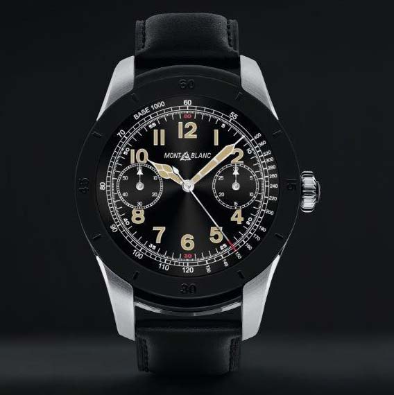 La Cote des Montres : Montblanc dévoile sa toute première montre ...