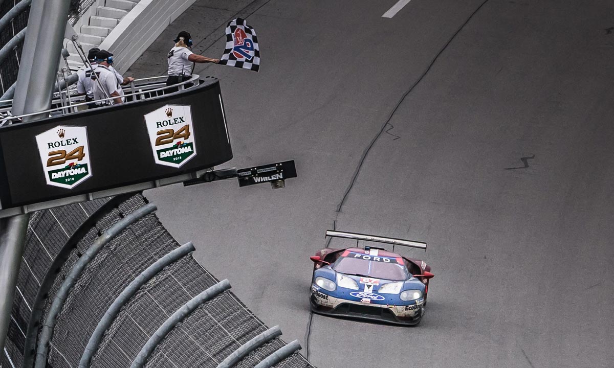 La Cote des Montres: No. 5 Mustang Sampling Racing Cadillac