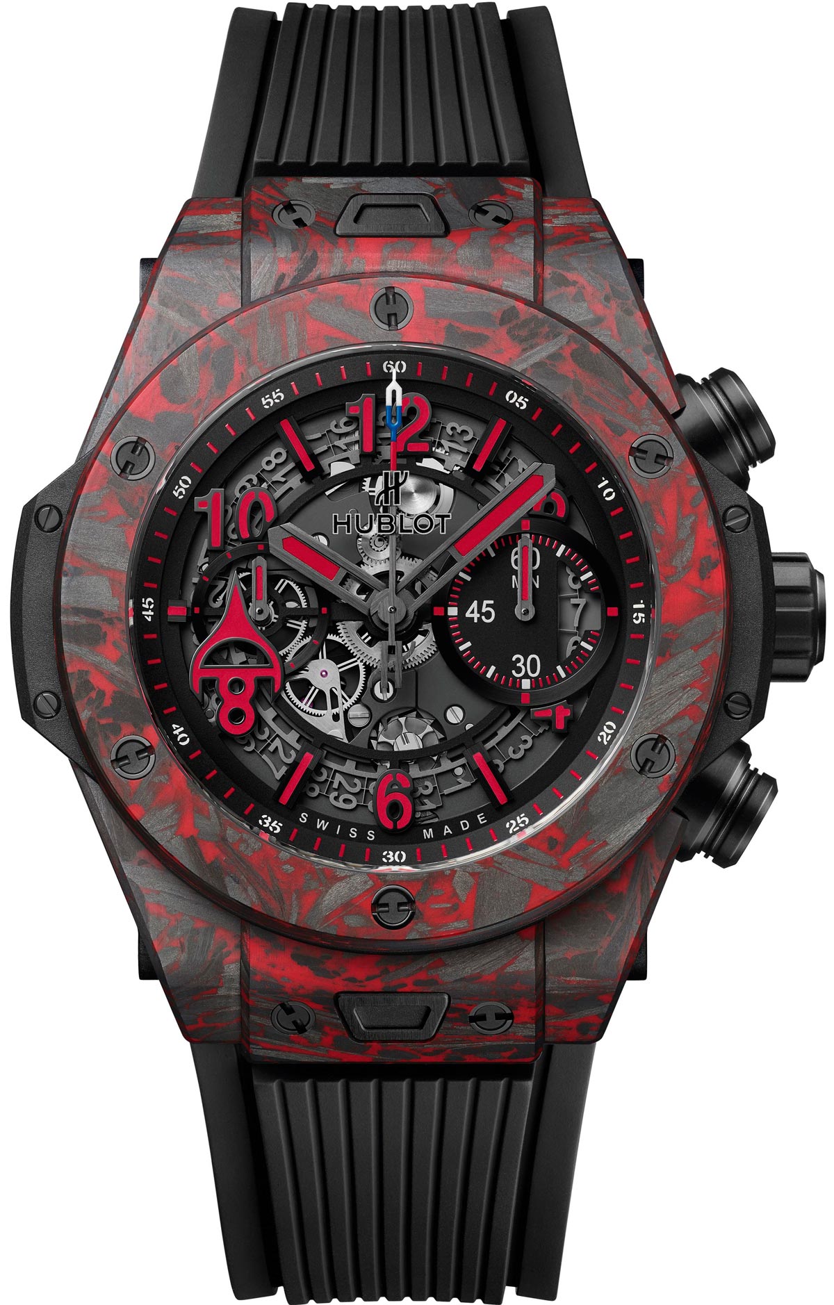 La Cote des Montres: The Hublot Big Bang Unico Red Carbon Alex