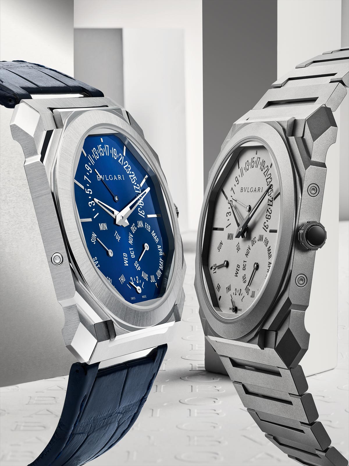 La Cote des Montres : La montre Bvlgari Octo Finissimo Calendrier ...