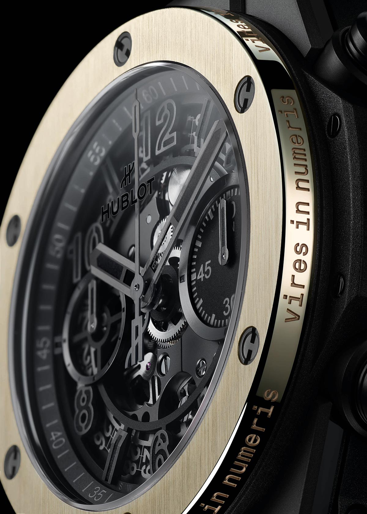 La Cote des Montres: The Hublot Big Bang Unico Ledger watch - Hublot  partners with Ledger to merge high-end crypto technology and the ancient  currency “Electrum” with traditional watch craftsmanship