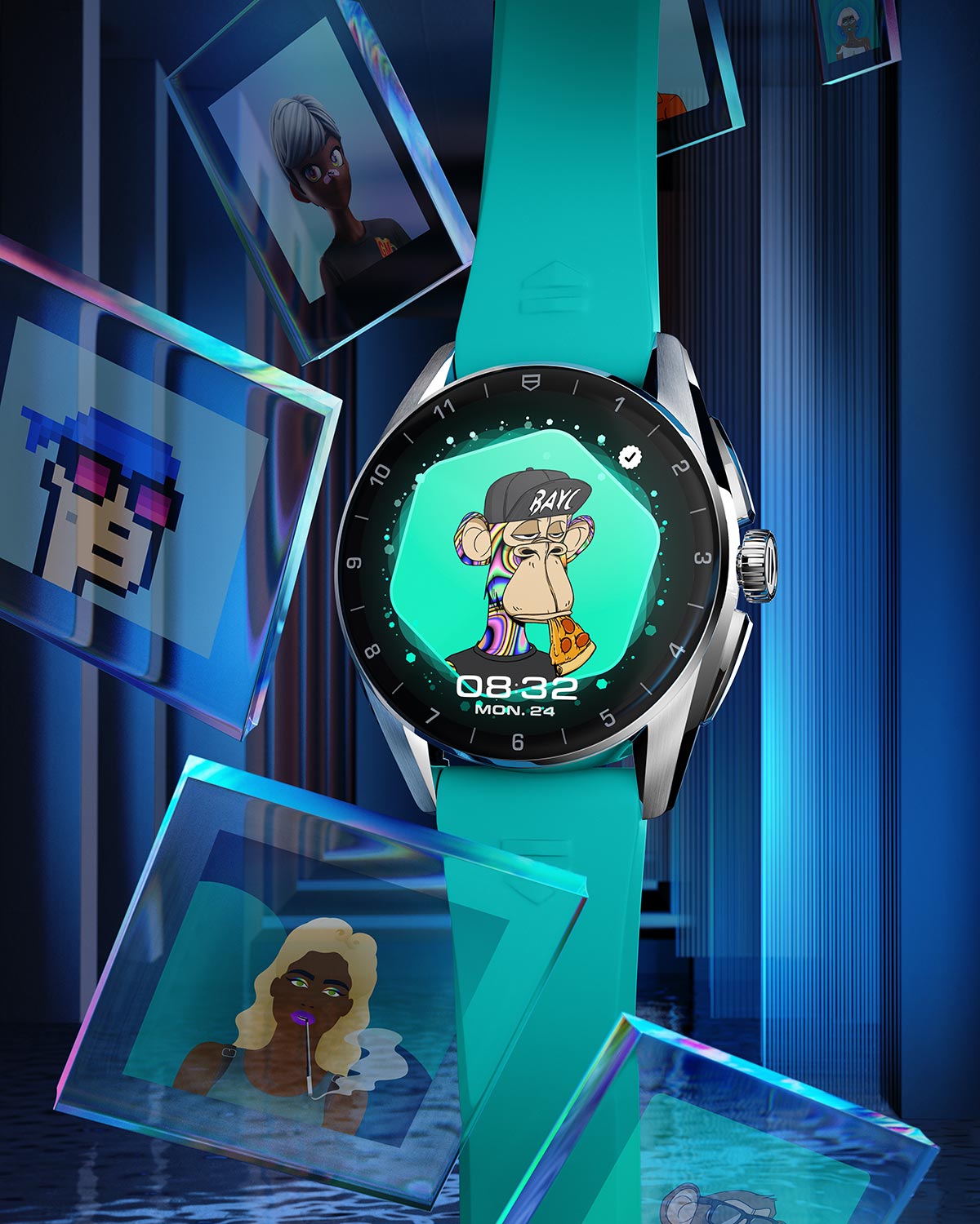 La Cote des Montres : TAG Heuer continue son exploration du Web3 - La TAG  Heuer Connected idéale pour les NFT