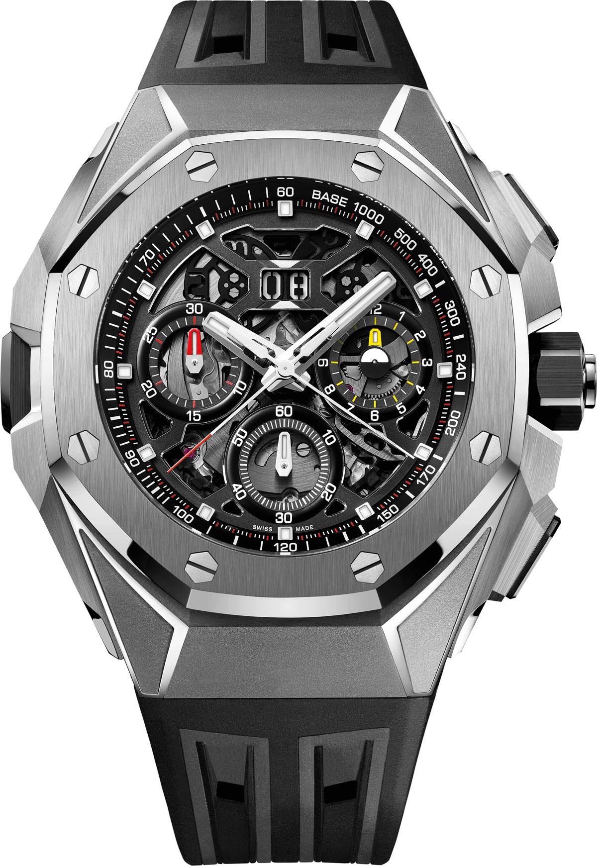 La Cote des Montres The Audemars Piguet Royal Oak Concept Split Seconds Chronograph GMT Large Date watch